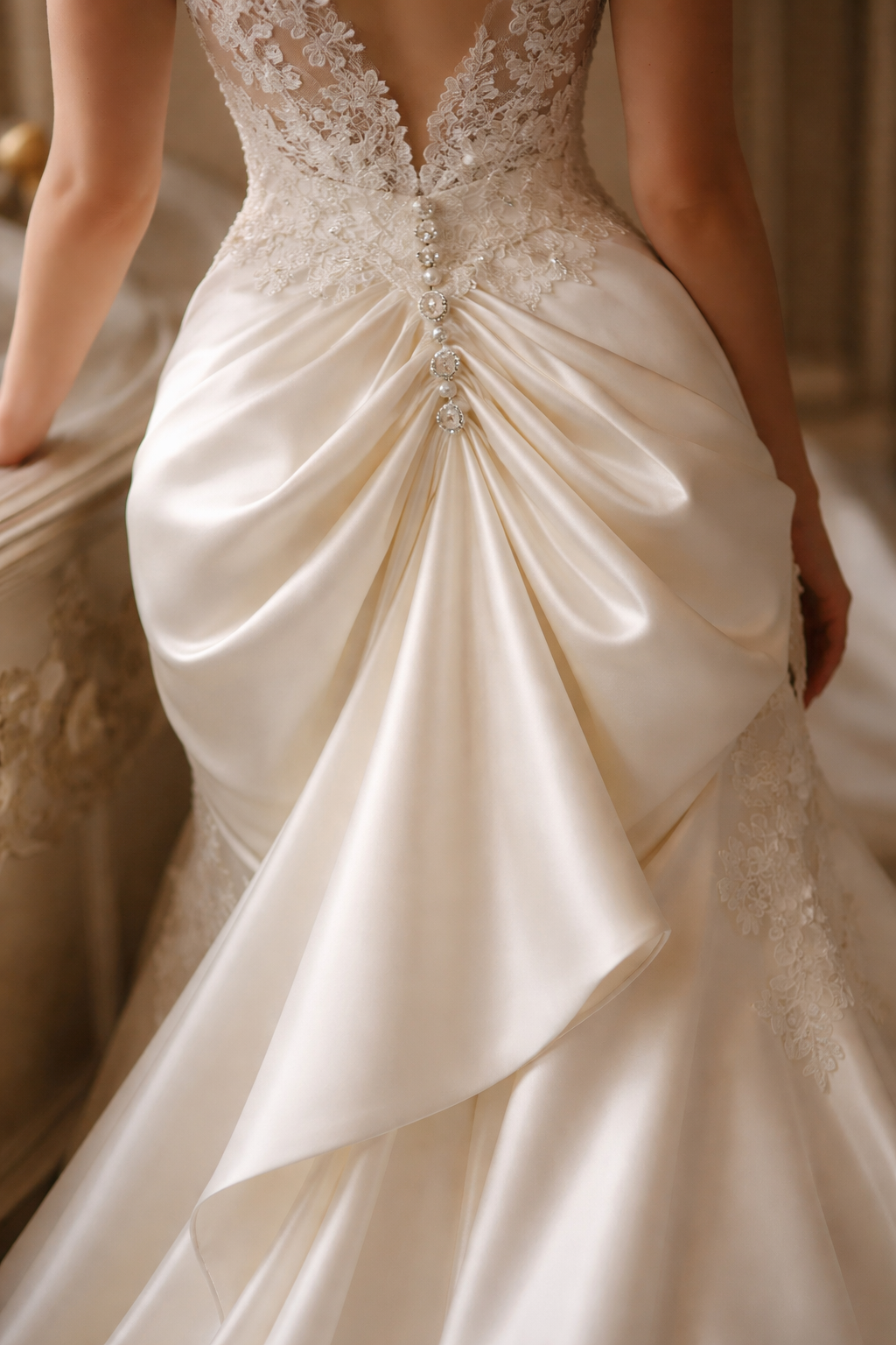 Which Bustle Styles Is Right for Your Dress?